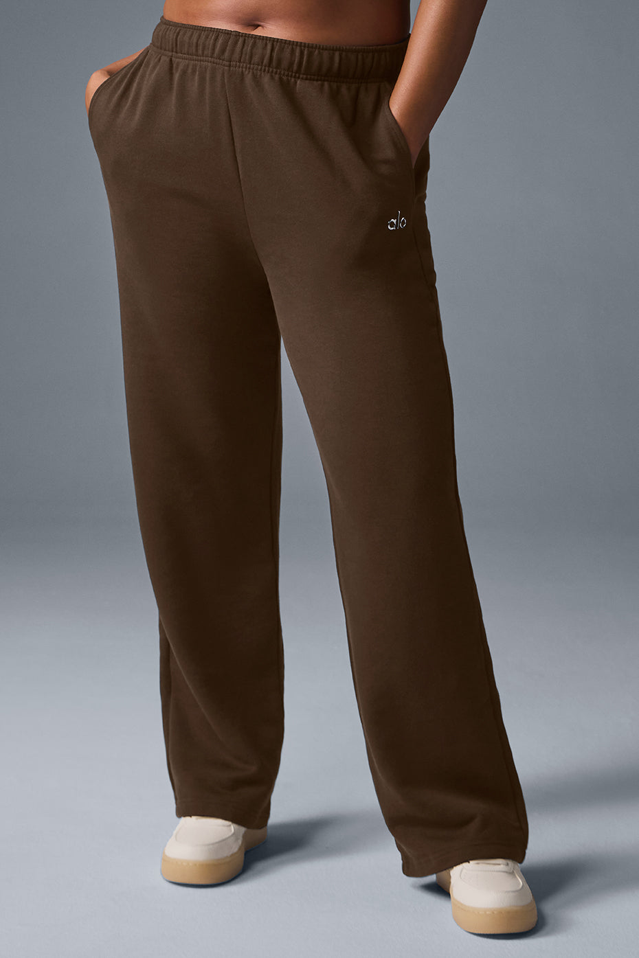 Accolade Straight Leg Joggers — Espresso