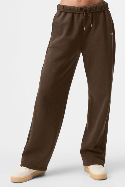 Accolade Straight Leg Joggers — Espresso