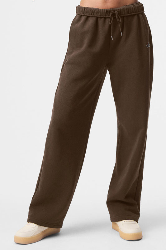 Accolade Straight Leg Joggers — Espresso