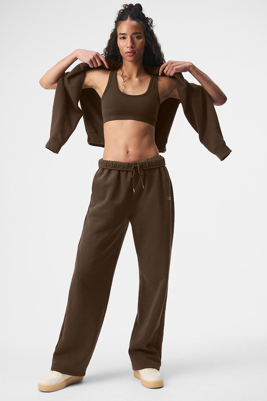 Accolade Straight Leg Joggers — Espresso
