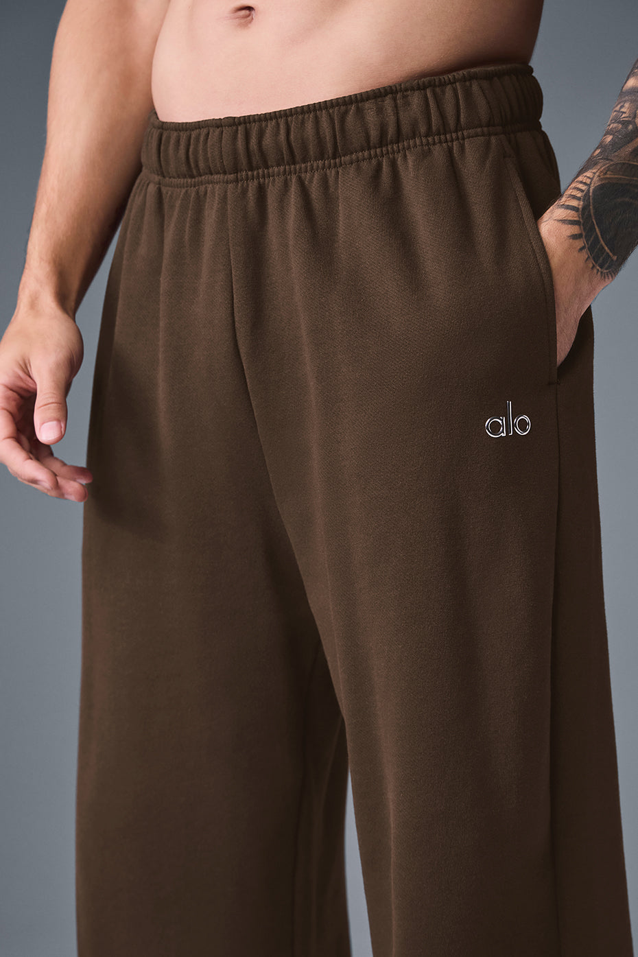 Accolade Straight Leg Joggers — Espresso