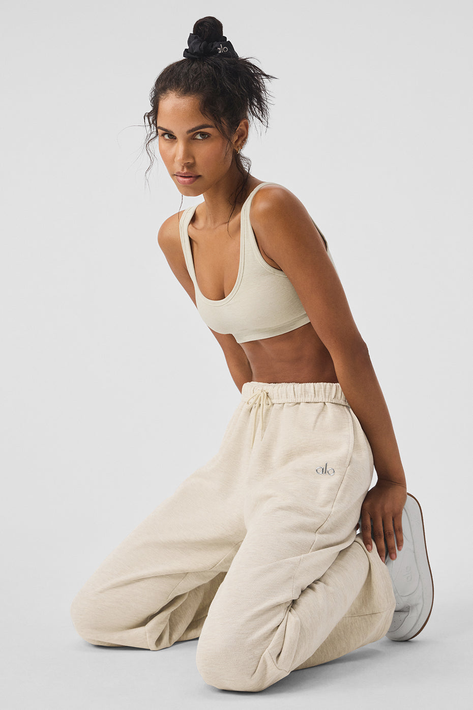 Accolade Straight Leg Joggers — Oatmeal Heather
