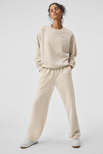 Accolade Straight Leg Joggers — Oatmeal Heather