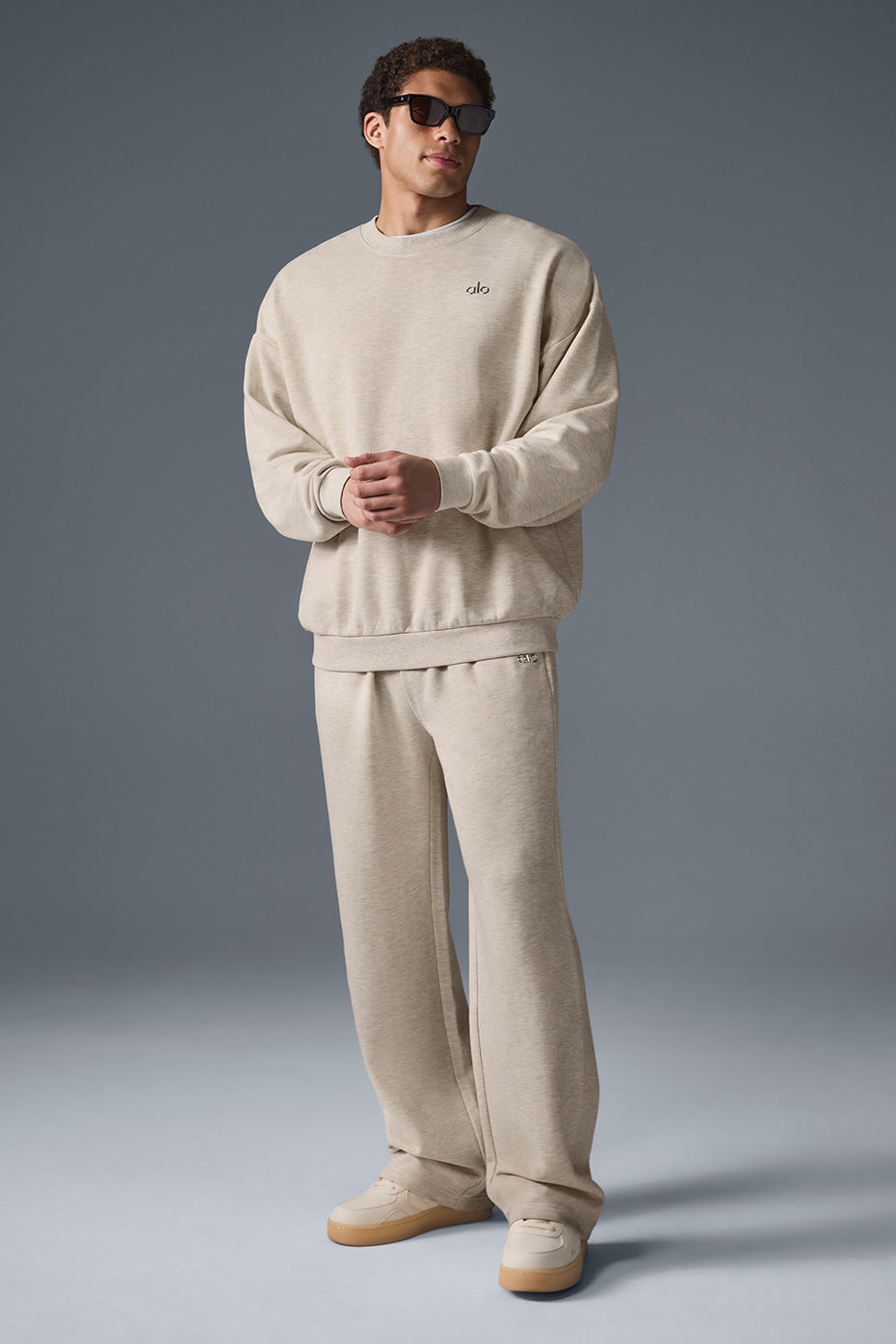 Accolade Straight Leg Joggers — Oatmeal Heather