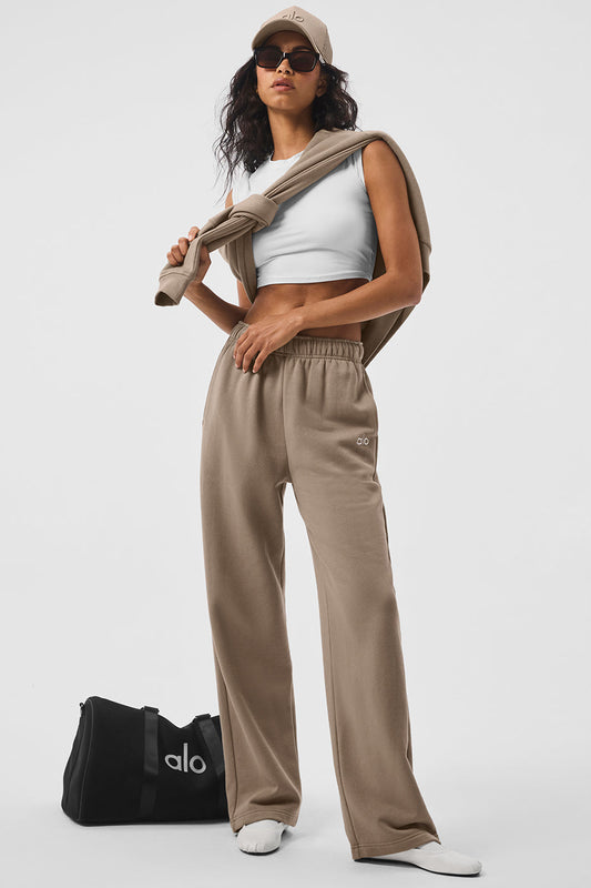 Accolade Straight Leg Joggers — Gravel