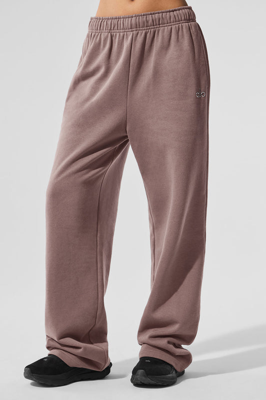 Accolade Straight Leg Joggers — Mushroom