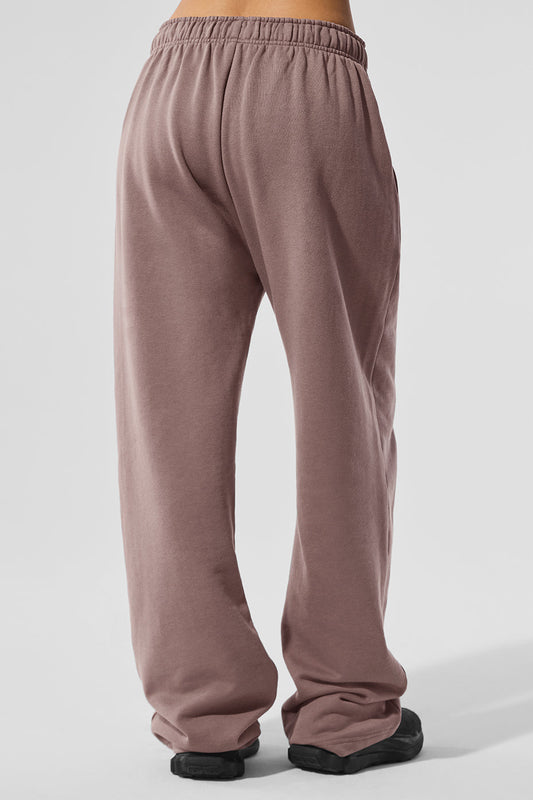 Accolade Straight Leg Joggers — Mushroom