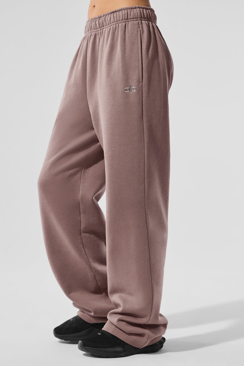 Accolade Straight Leg Joggers — Mushroom