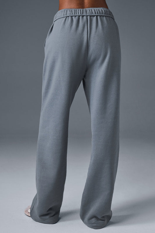 Accolade Straight Leg Joggers — Steel Grey
