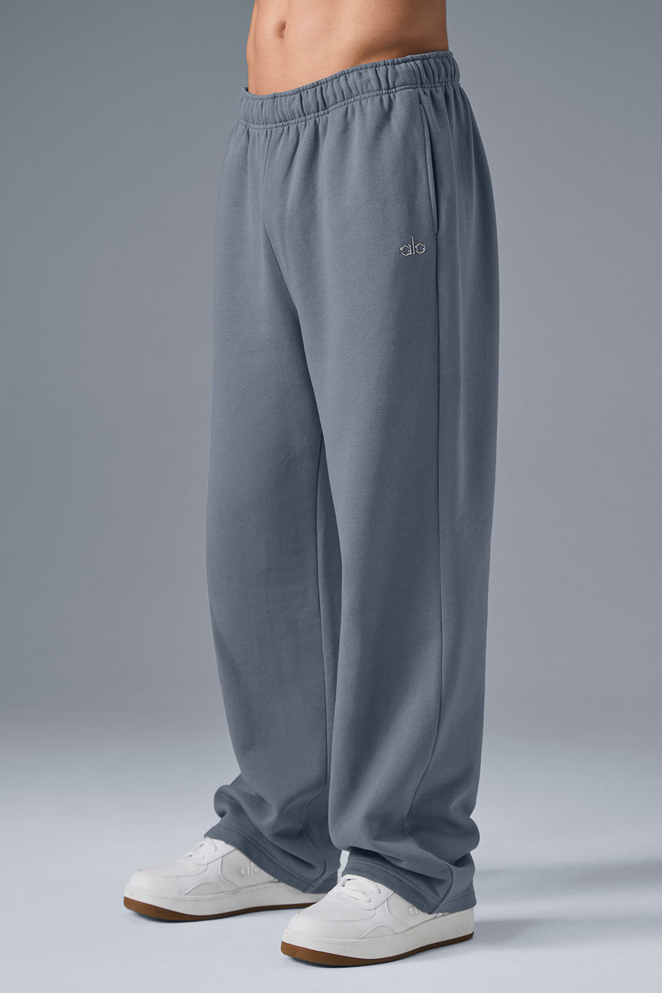 Accolade Straight Leg Joggers — Steel Grey