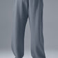 Accolade Straight Leg Joggers — Steel Grey