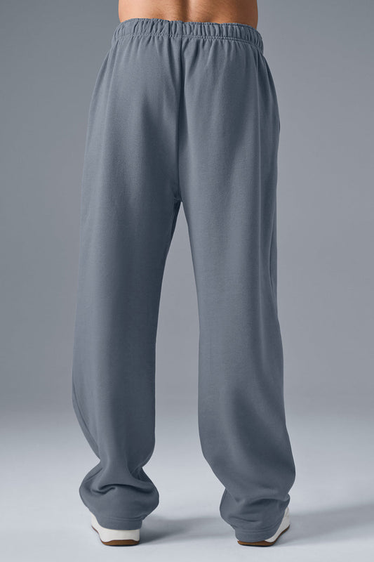 Accolade Straight Leg Joggers — Steel Grey