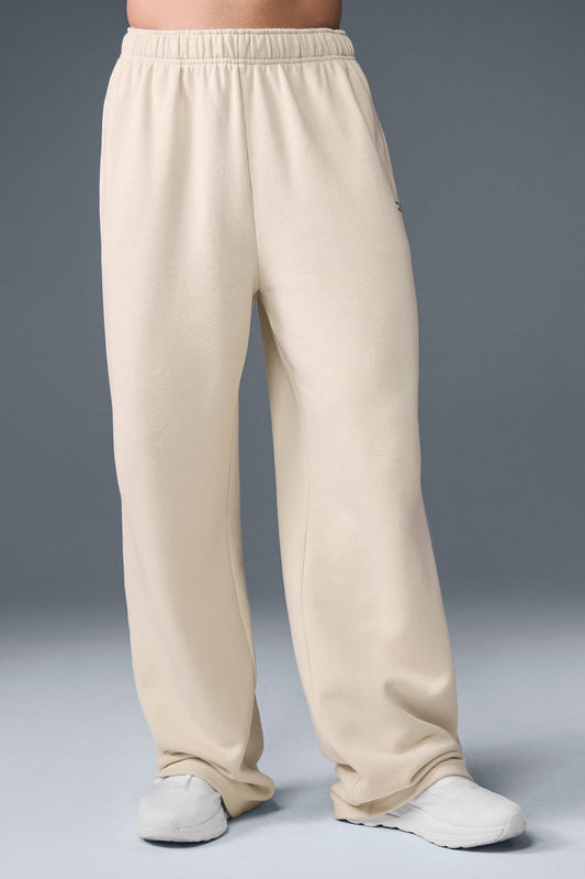 Accolade Straight Leg Joggers — Oat Milk