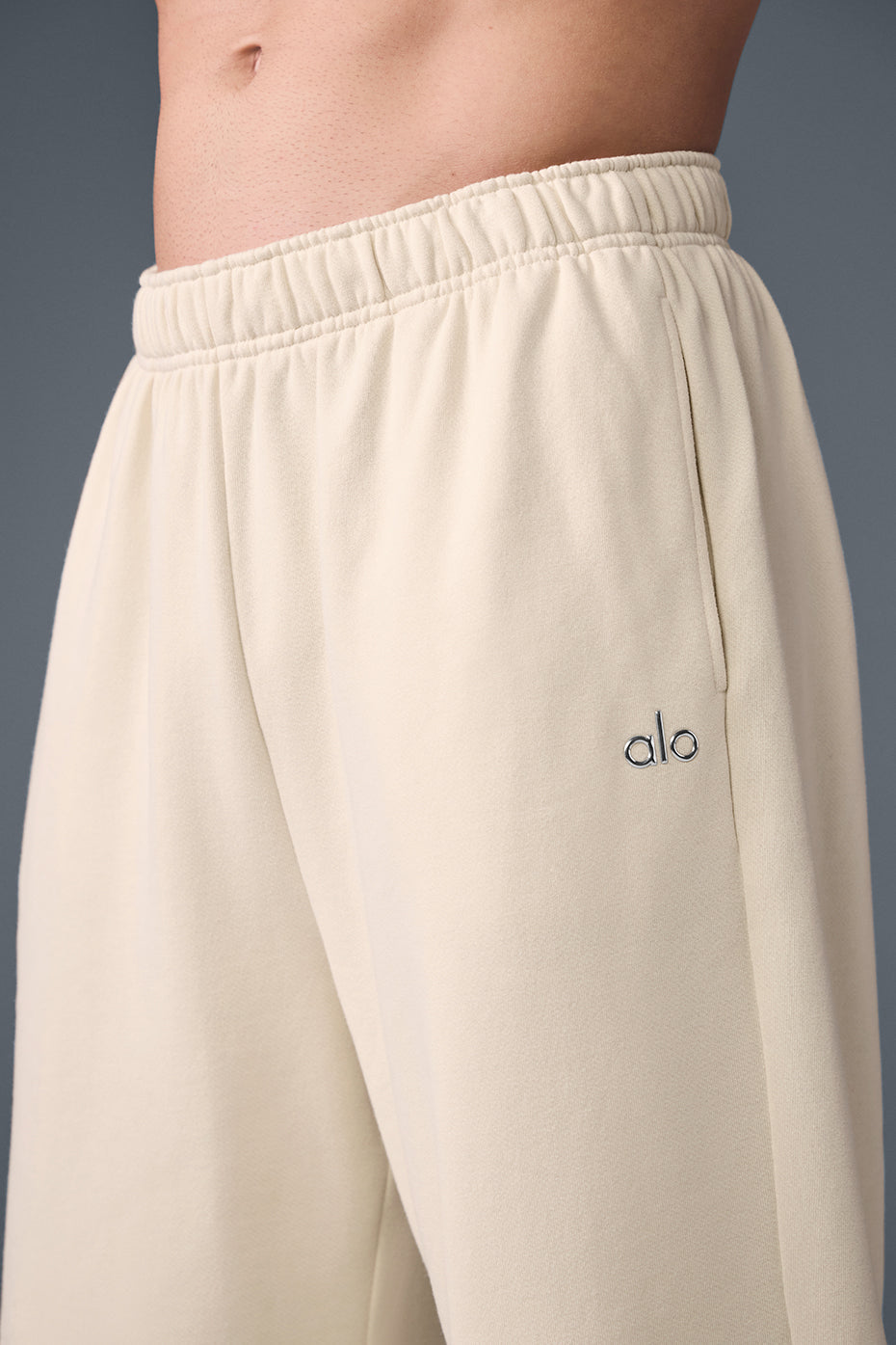 Accolade Straight Leg Joggers — Oat Milk