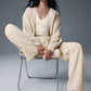 Accolade Straight Leg Joggers — Oat Milk
