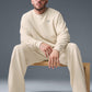 Accolade Straight Leg Joggers — Oat Milk