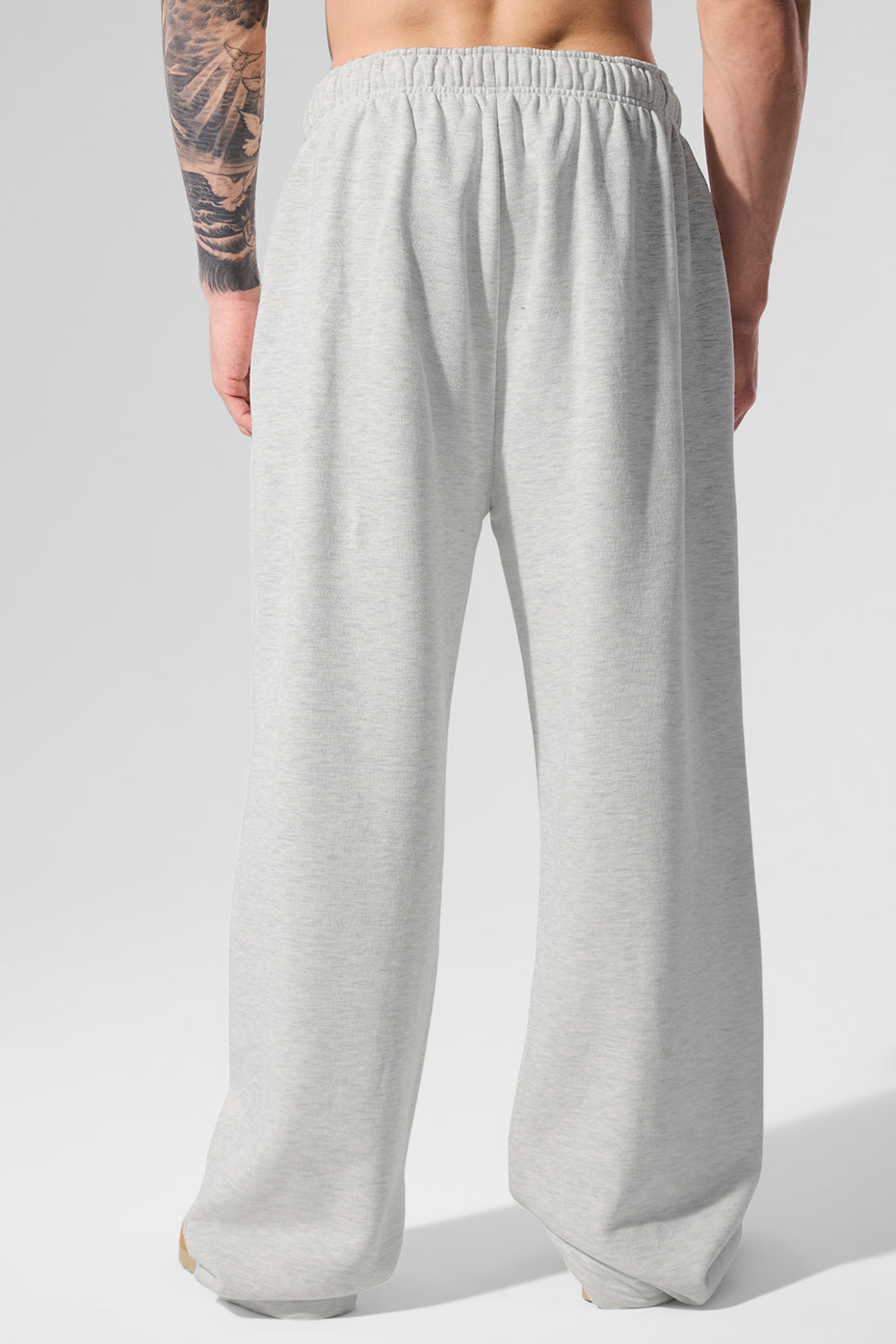 Accolade Straight Leg Joggers — White Heather