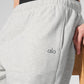 Accolade Straight Leg Joggers — White Heather