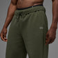 Accolade Straight Leg Joggers — Green Olive