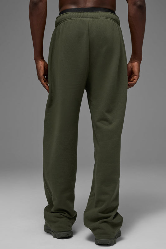 Accolade Straight Leg Joggers — Green Olive