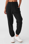Cuffed Renown Heavy Weight Joggers — Black