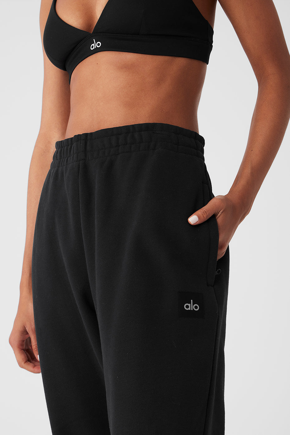 Cuffed Renown Heavy Weight Joggers — Black
