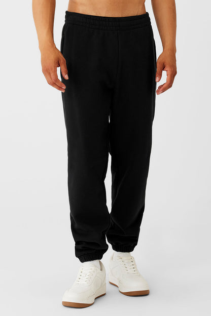Cuffed Renown Heavy Weight Joggers — Black