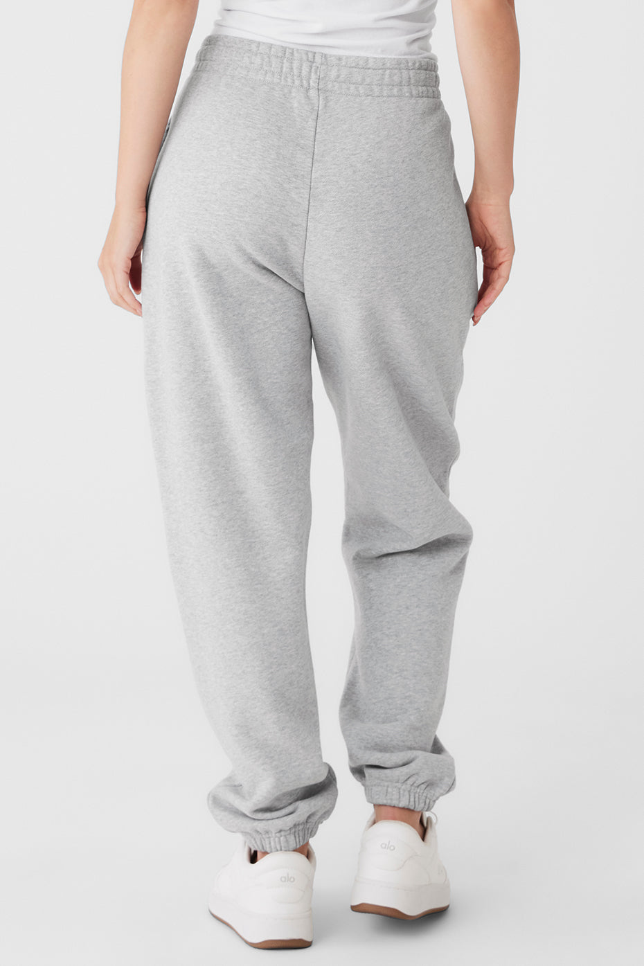 Cuffed Renown Heavy Weight Joggers — Athletic Heather Grey