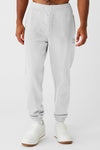 Cuffed Renown Heavy Weight Joggers — Athletic Heather Grey