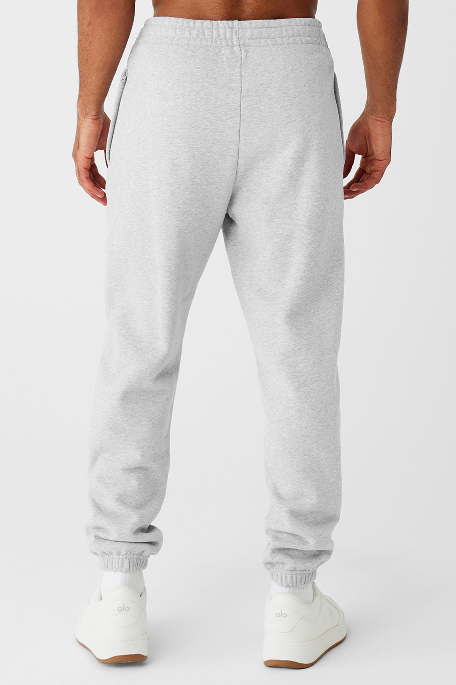 Cuffed Renown Heavy Weight Joggers — Athletic Heather Grey