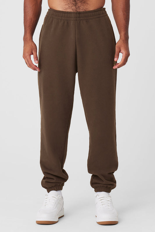 Cuffed Renown Heavy Weight Joggers — Espresso