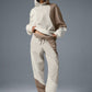 Make Waves Joggers — Ivory/Bone/Gravel