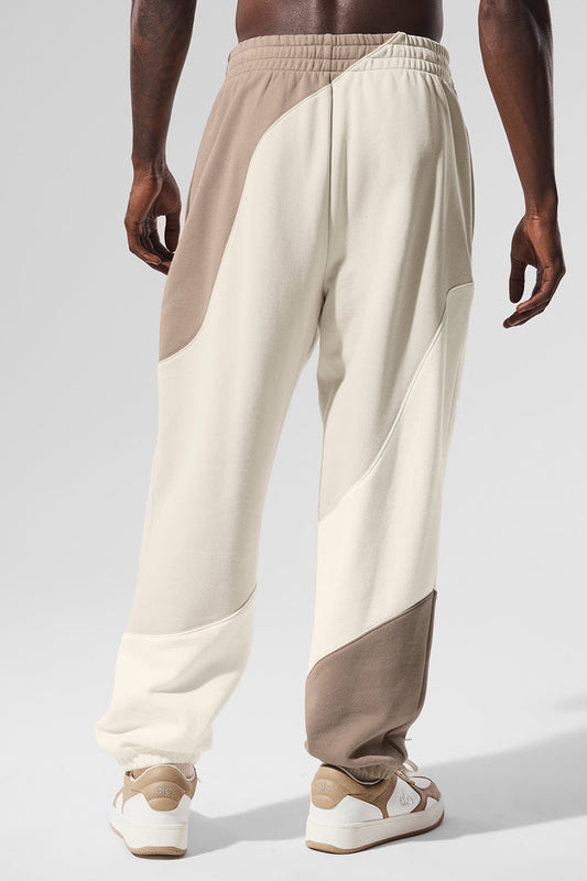 Make Waves Joggers — Ivory/Bone/Gravel