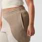 Make Waves Joggers — Ivory/Bone/Gravel