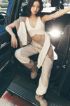 Make Waves Joggers — Ivory/Bone/Gravel