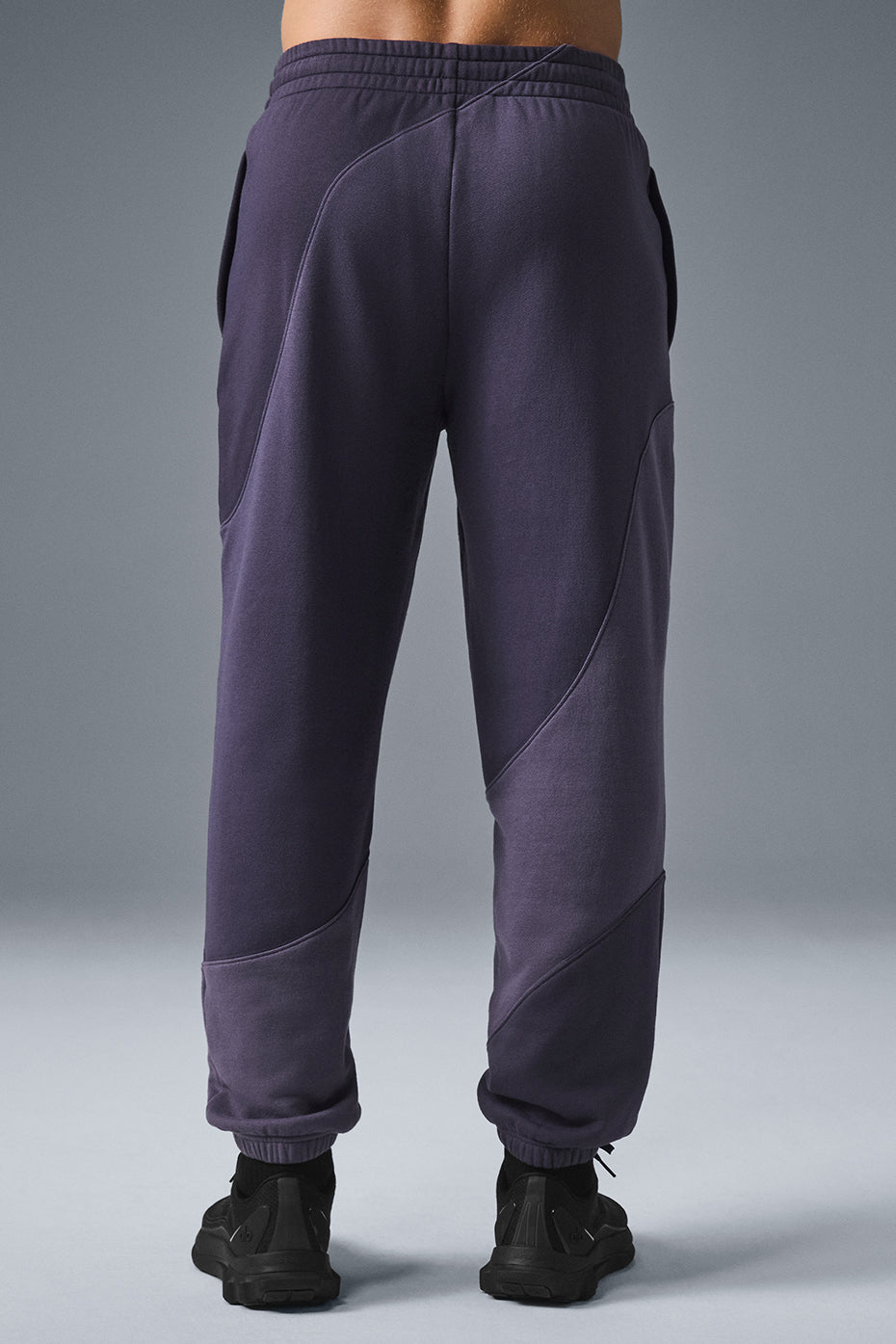 Make Waves Joggers — Italian Plum Tonal