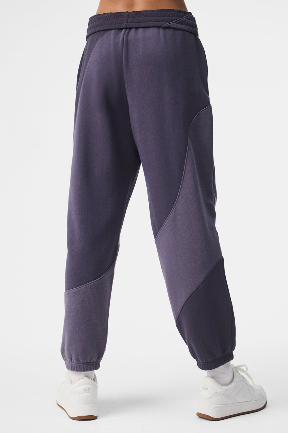 Make Waves Joggers — Italian Plum Tonal