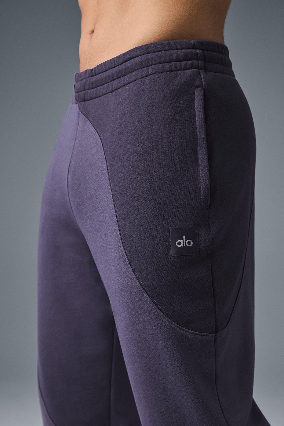 Make Waves Joggers — Italian Plum Tonal