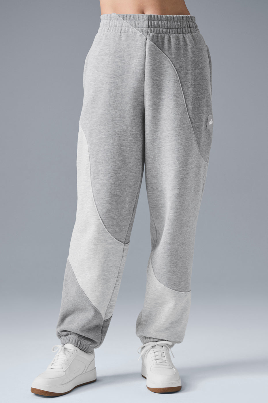 Make Waves Joggers — Athletic Heather Grey Tonal
