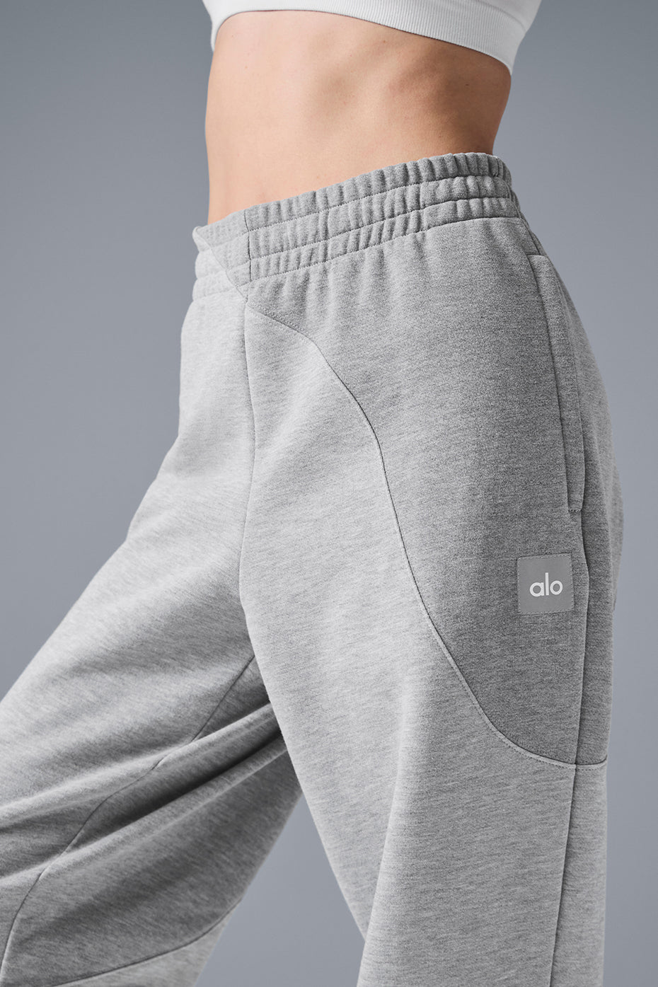 Make Waves Joggers — Athletic Heather Grey Tonal
