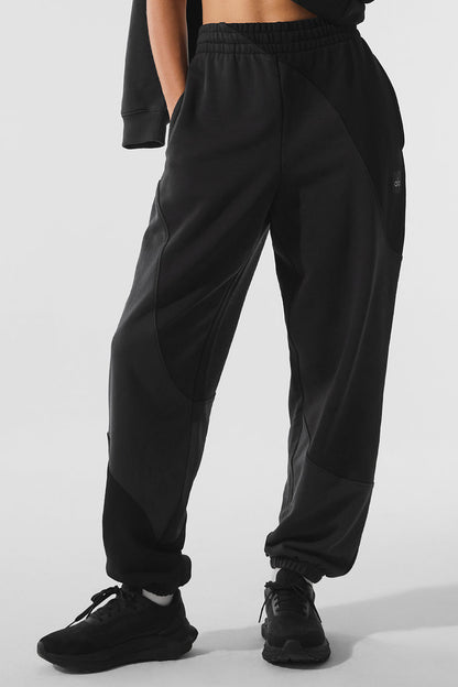 Make Waves Joggers — Vintage Black Tonal