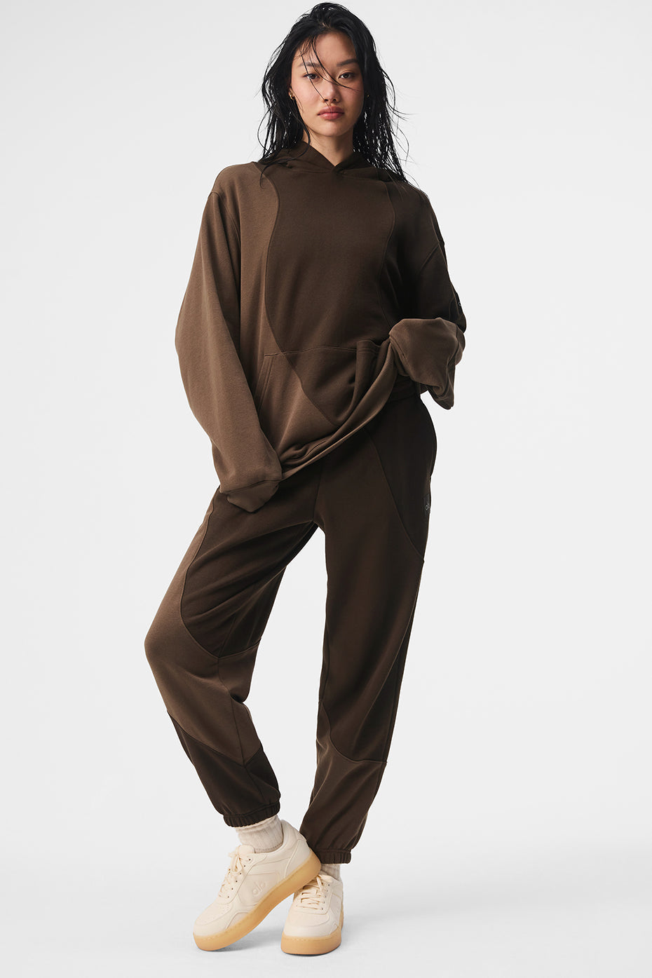 Make Waves Joggers — Espresso Tonal