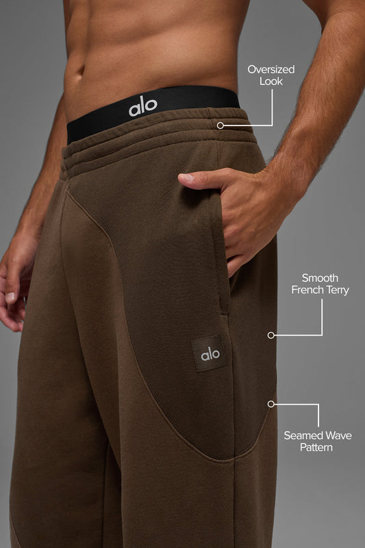 Make Waves Joggers — Espresso Tonal