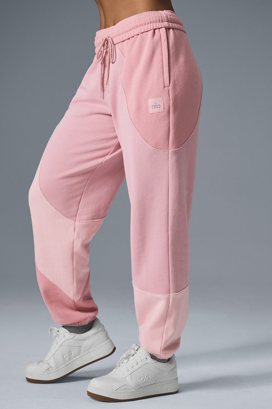 Make Waves Joggers — Sunset Pink Tonal