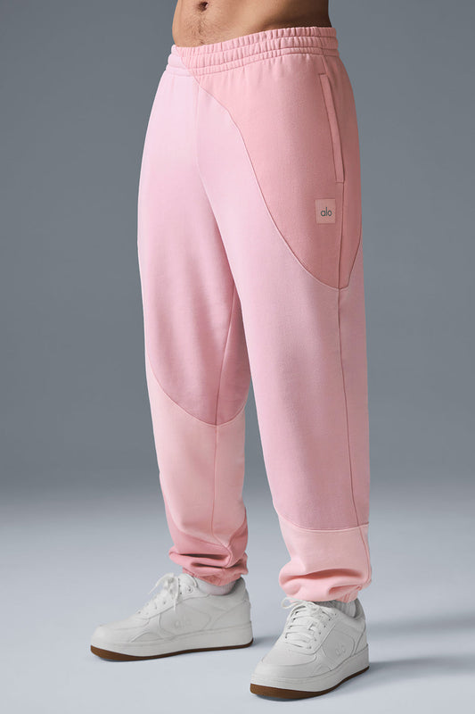 Make Waves Joggers — Sunset Pink Tonal