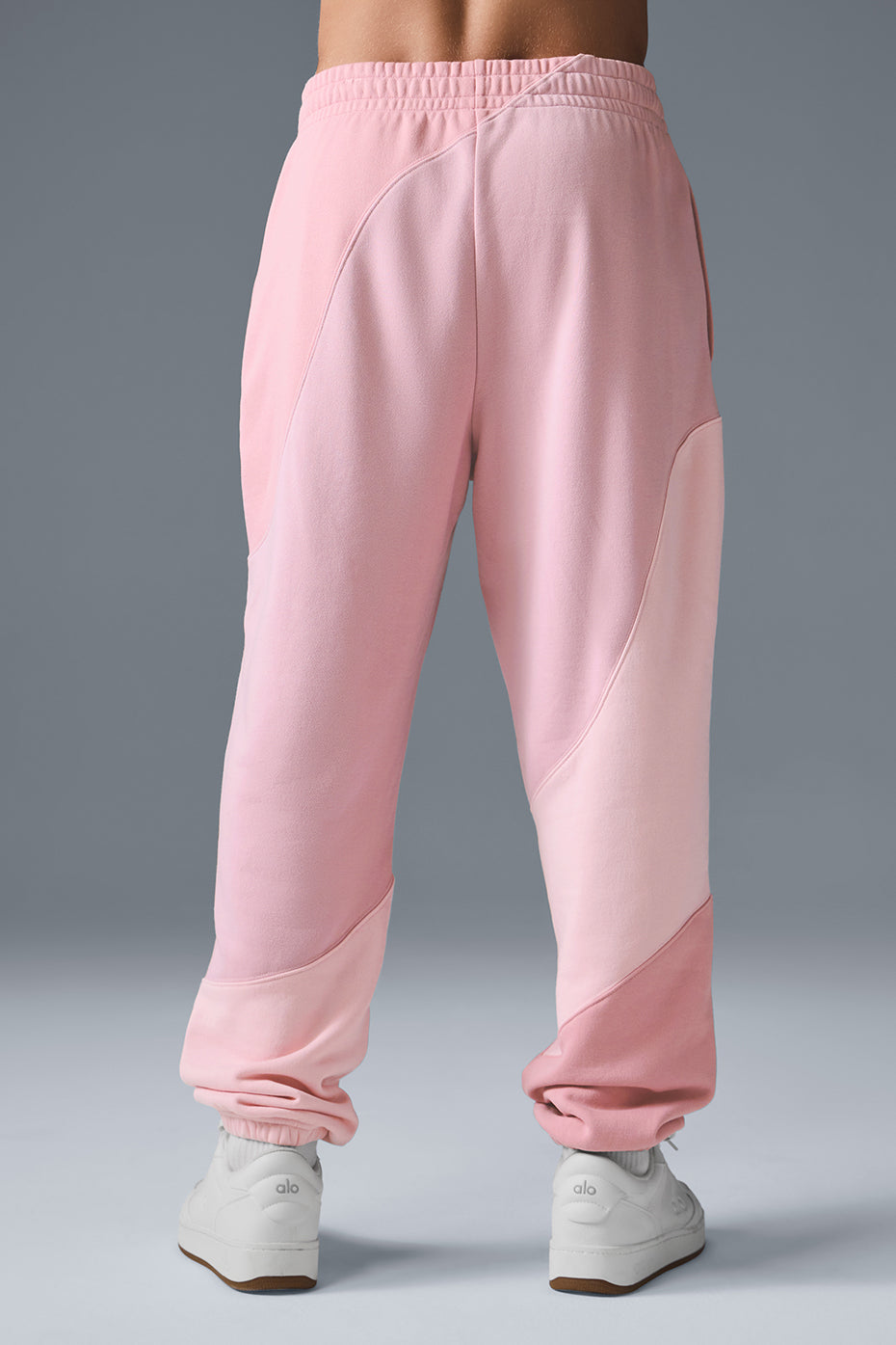 Make Waves Joggers — Sunset Pink Tonal