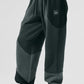 Make Waves Joggers — Charcoal Green Tonal