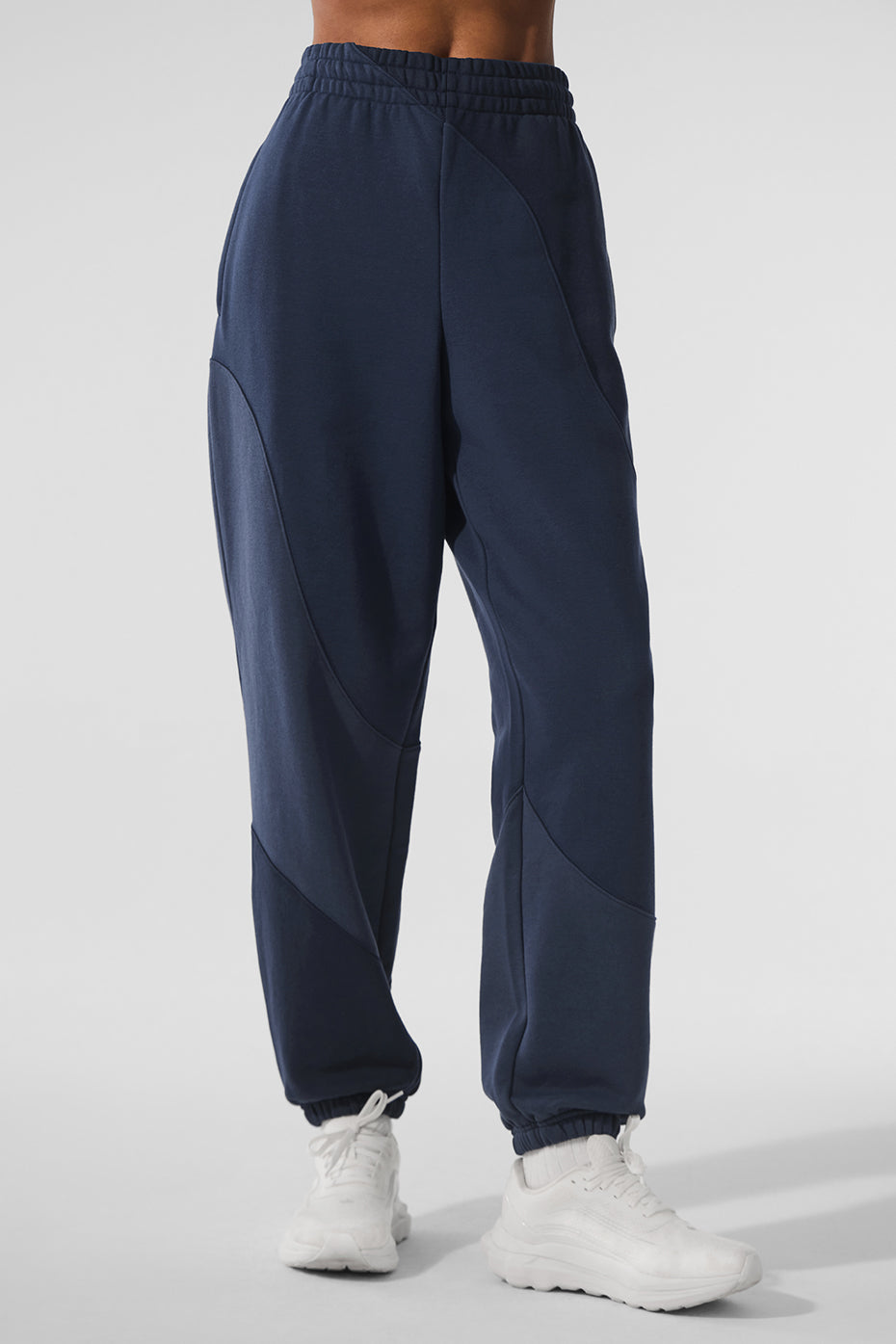 Make Waves Joggers — Navy Tonal