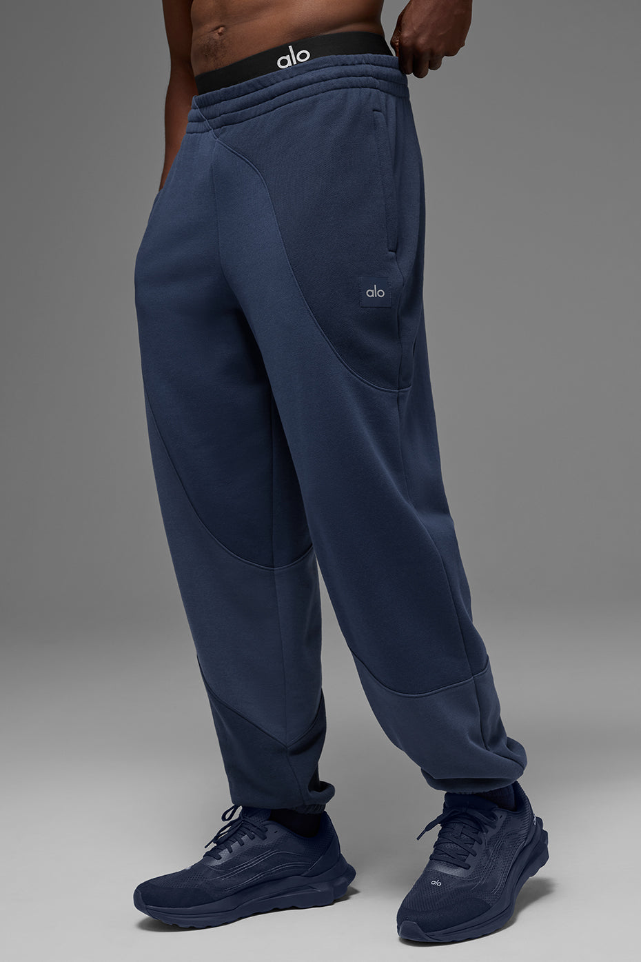 Make Waves Joggers — Navy Tonal