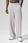 Washed Accolade Straight Leg Joggers — Grey Sky Wash
